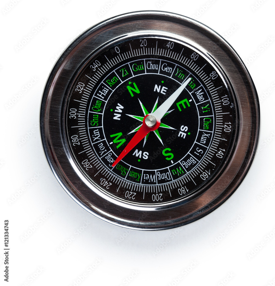 Compass isolated on a white background