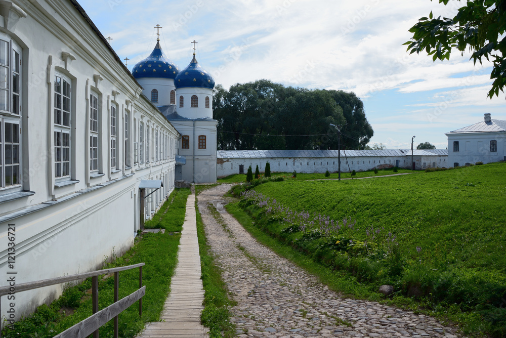 Courtyard of the monastery