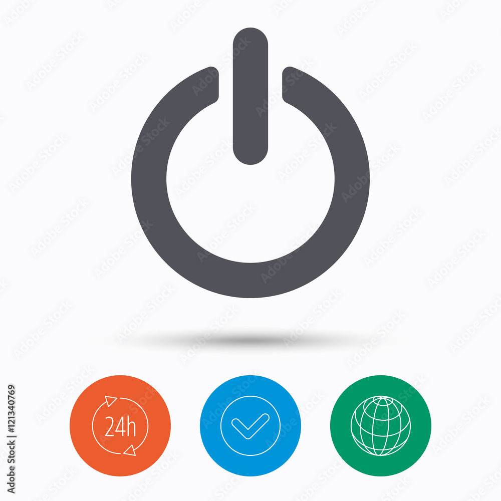 On, off power icon. Energy switch sign. On, off power icon. Energy switch sign.