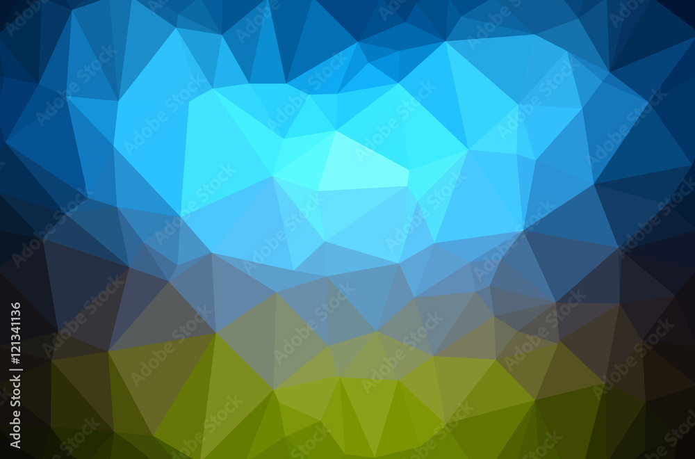 Obraz premium Abstract polygon geometric background.