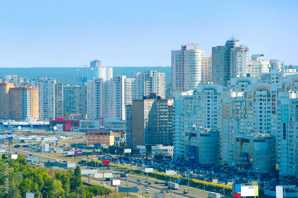 Kiev modern architecture.  Ukraine