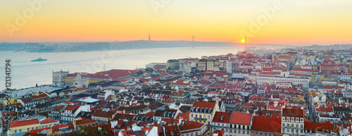Lisbon skyline. Portugal