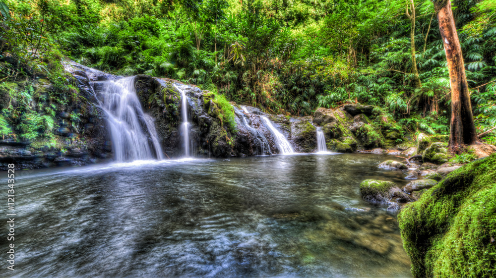 Waterfall near Seven Sacred Pools at Ohe'o