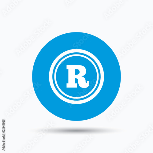 Registered trademark icon. Intellectual work.