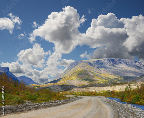 Road to the mountains