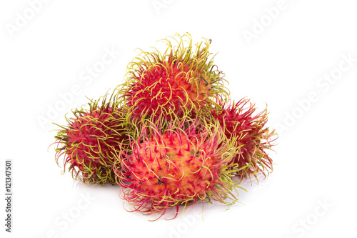 Fresh rambutan sweet delicious fruit of Thailand