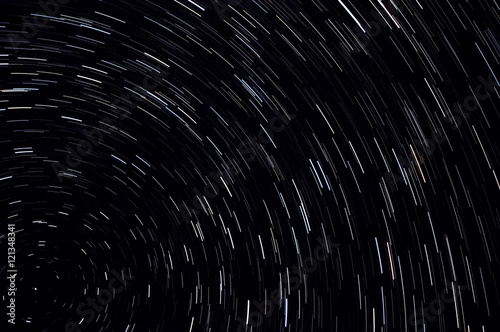 star tracks sky space