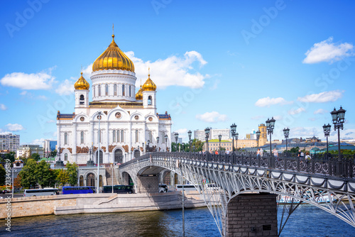Cathedral of Christ the Saviour, Moscow, Russia © Delphotostock