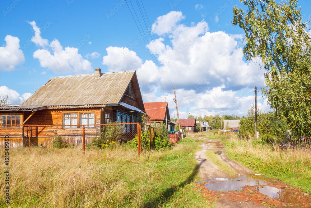 Сельская улица