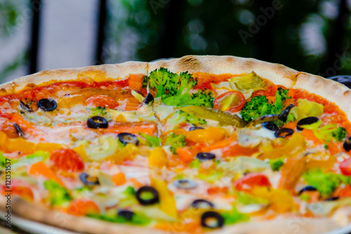 Obraz na płótnie Pizza w salonie