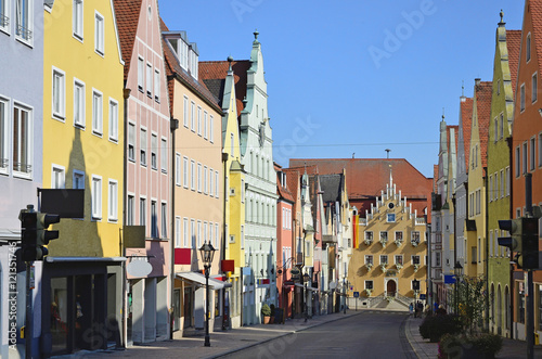 Reichsstraße und Rathaus in Donauwörth photo