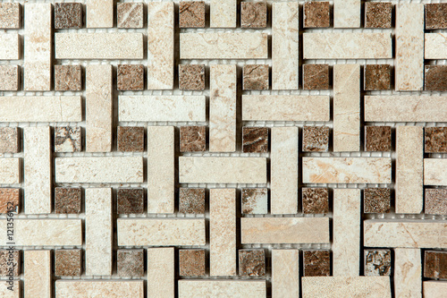 Wall Small Squares Abstract Pattern mosaic