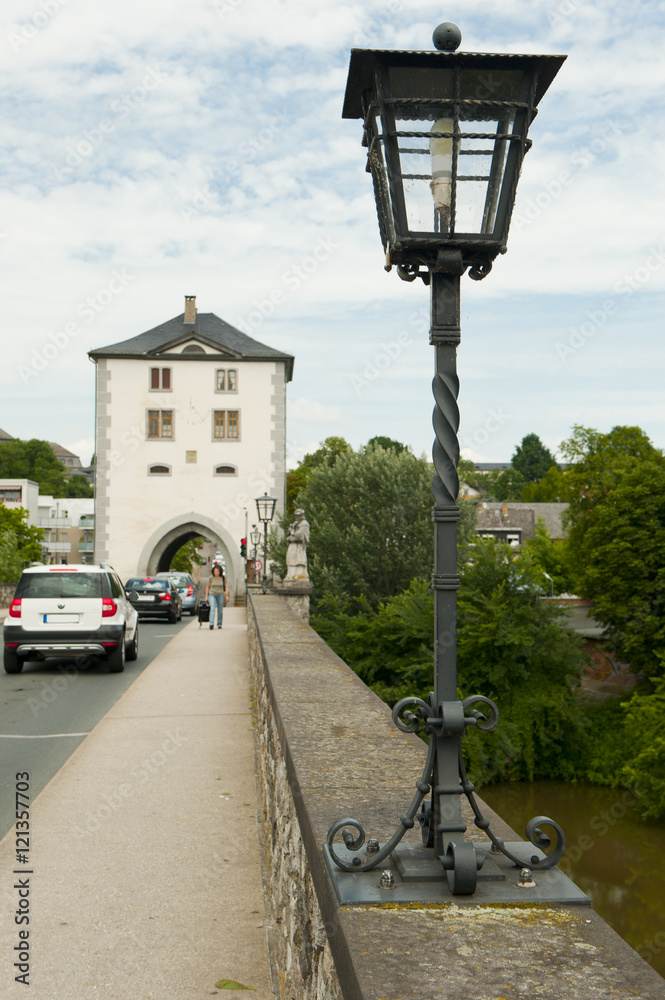 Historical bridge in germany in Limburg