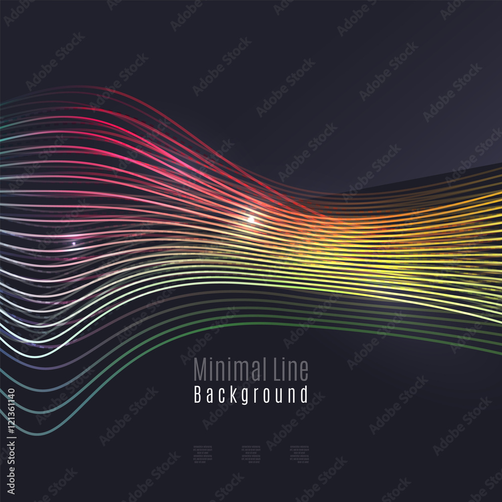 Smoke wave on dark background Smoke wave on dark background