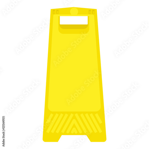 Caution wet floor