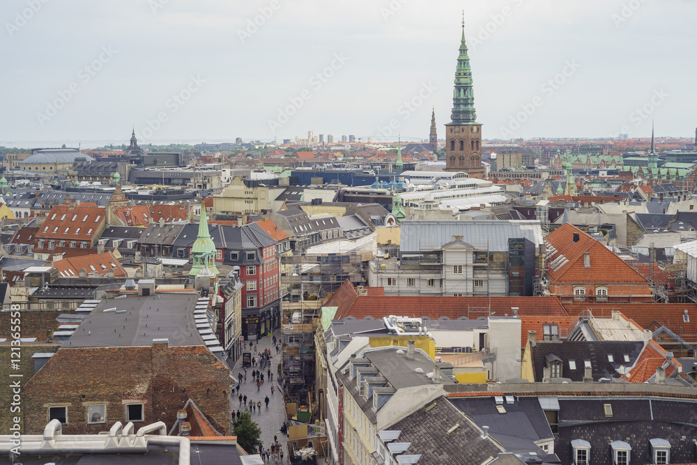 Superb aerial view from Round Tower