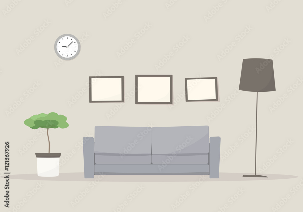 vector living room vector living room