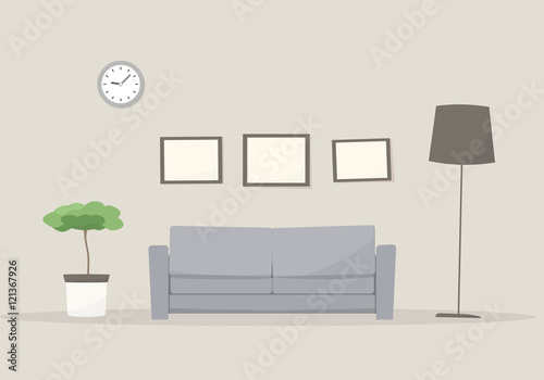 vector living room