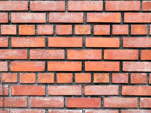 vintage red brick wall texture pattern