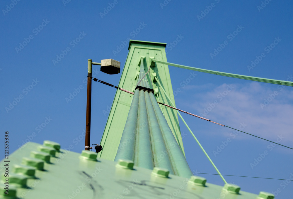 Obraz premium Filar Severinsbrücke w Kolonii