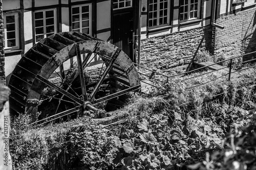Wasserrad - Wassermühle in Monschau