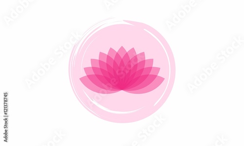lotus yoga circle logo