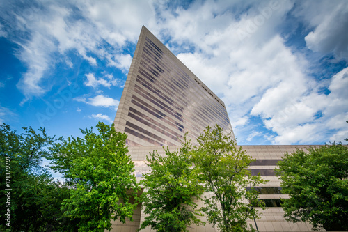 The Charlotte Mecklenburg Government Center, in Uptown Charlotte