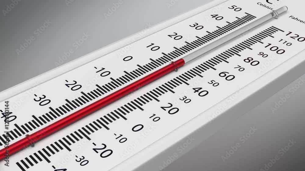 Temperature on the thermometer rises. Animation of mercury rising in thermometer. Mask for thermometer included. Temperature on the thermometer rises. Animation of mercury rising in thermometer. Mask for thermometer included.