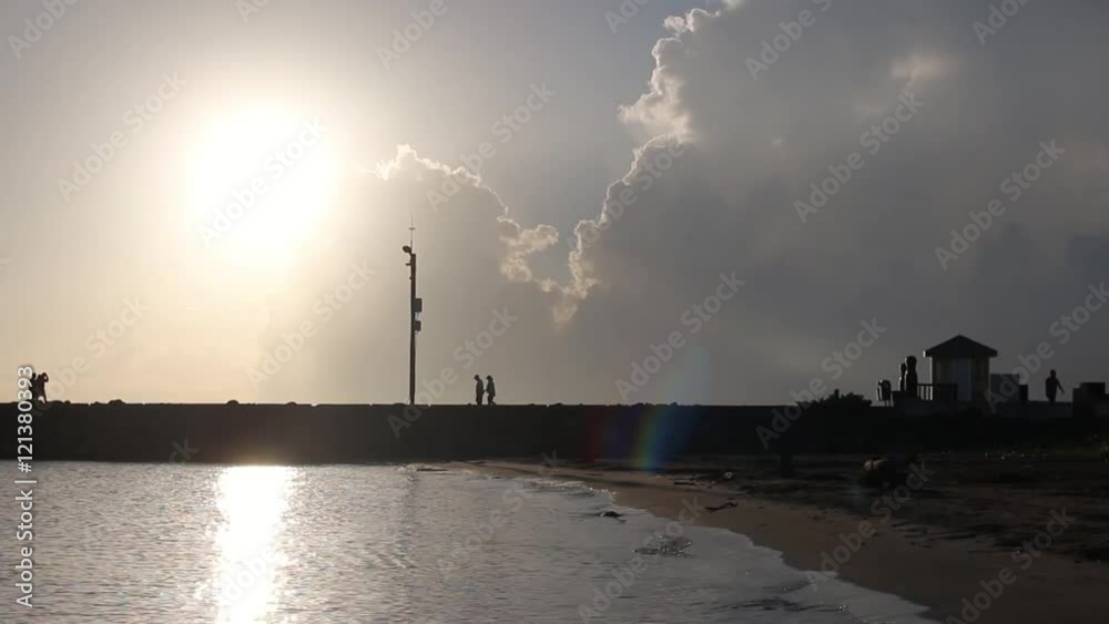 custom made wallpaper toronto digitalpeople walking in the port