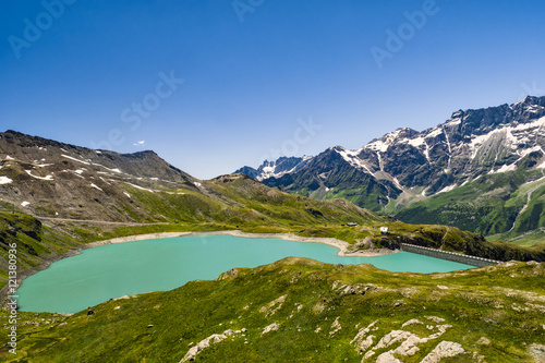 Stausee am Mont Blanc  Italien