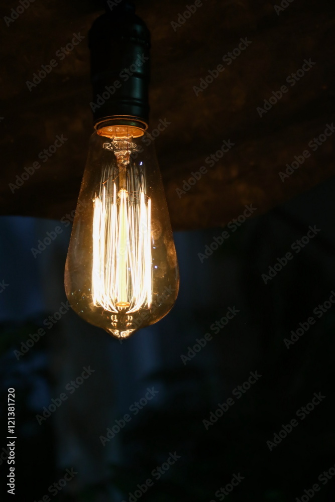 Lighting decor in the room
