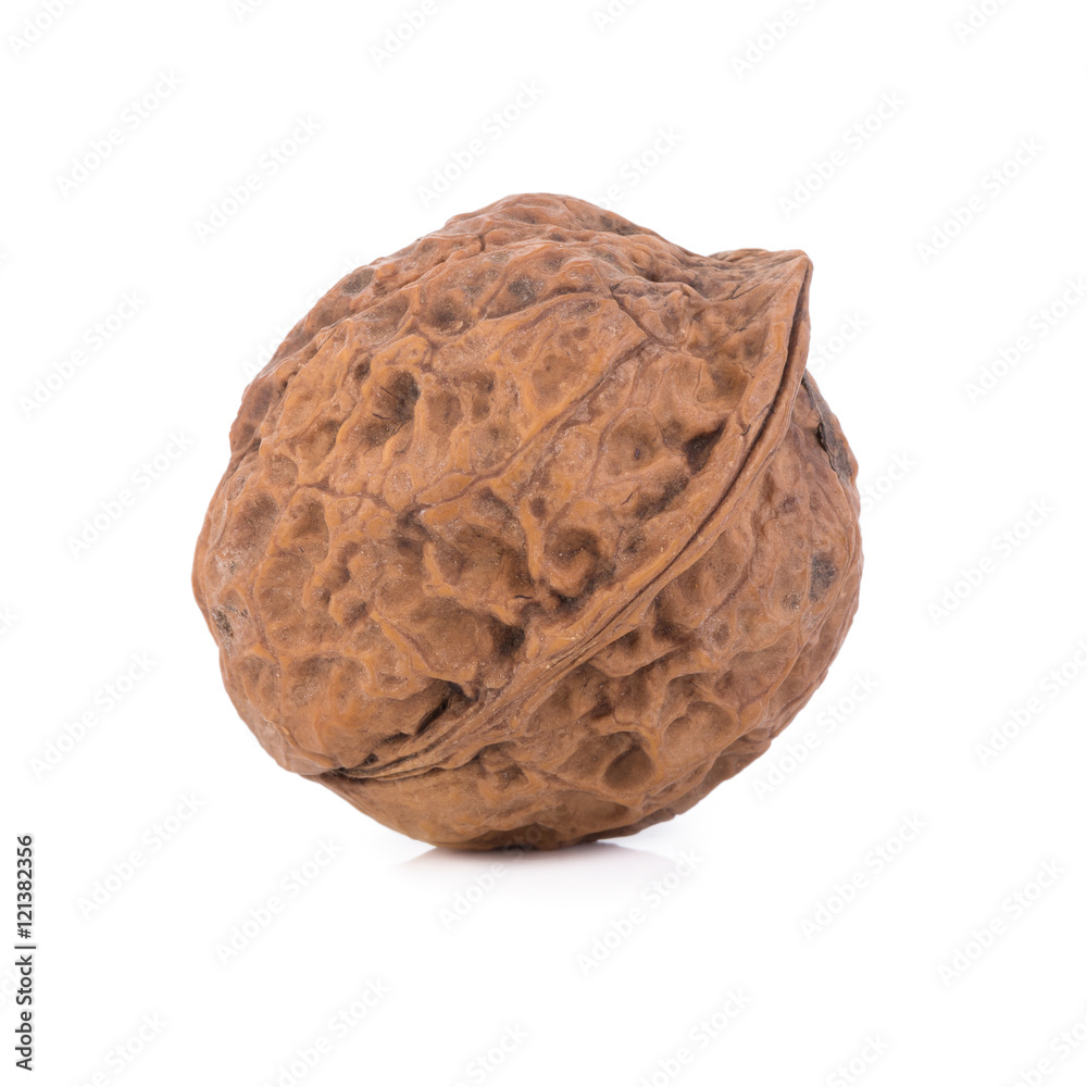 Obraz premium walnut isolated on the white background