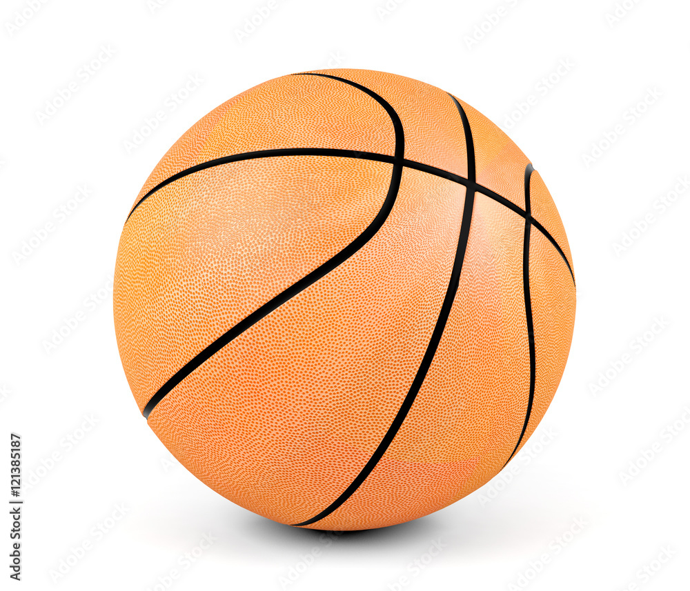 Basketball ball isolated on white background Basketball ball isolated on white background