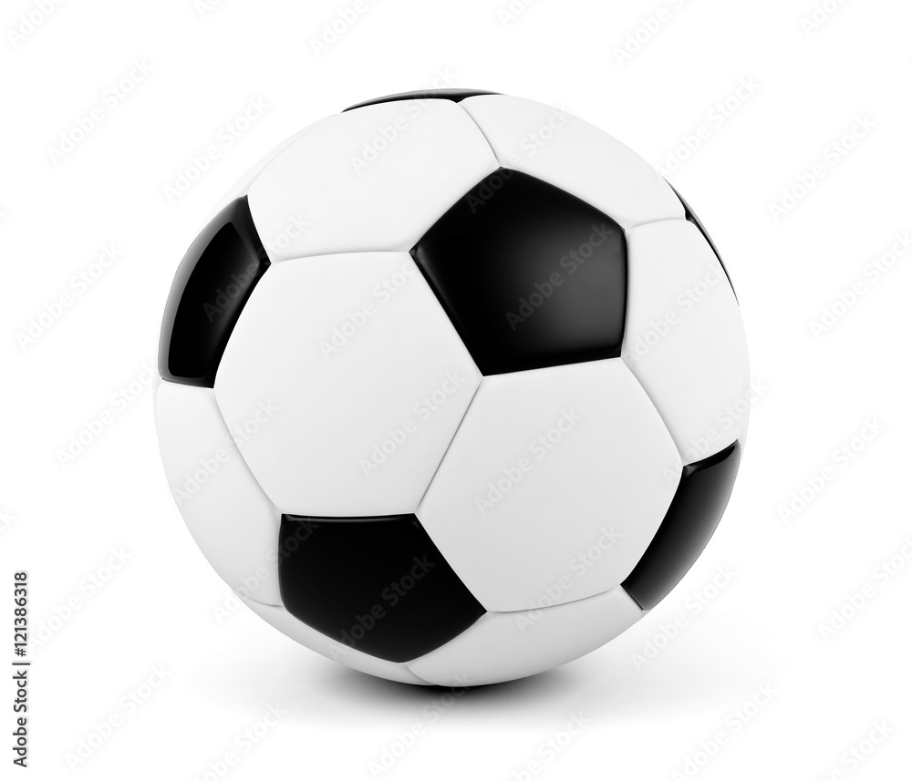 Soccer ball isolated on white background Soccer ball isolated on white background