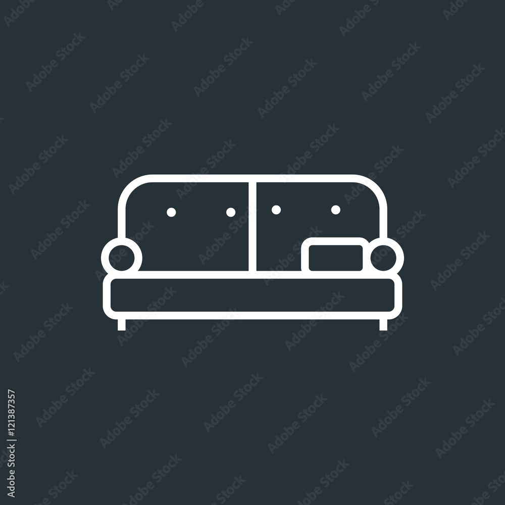Sofa icon image jpg, vector eps, flat web, material icon, UI illustration Sofa icon image jpg, vector eps, flat web, material icon, UI illustration