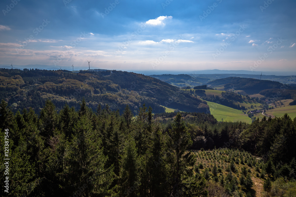 Hünersedel Hünersedelturm Schuttertal und Freiamt Schwarzwald