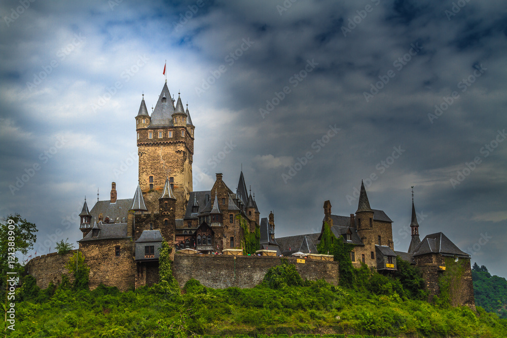 Fototapeta premium Reichsburg Cochem an der Mosel.