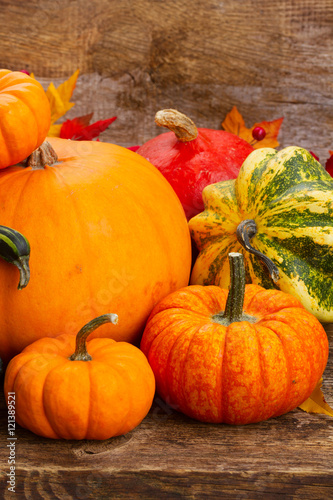 pumpkin on table