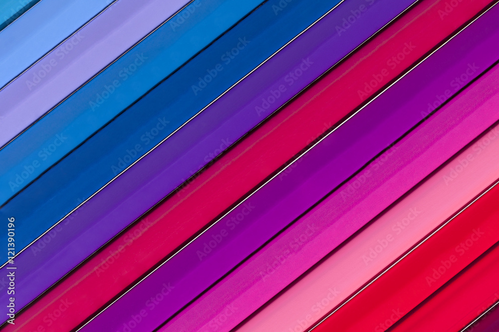 Ταπετσαρία Background of parallel colorful pencils, slant, close up