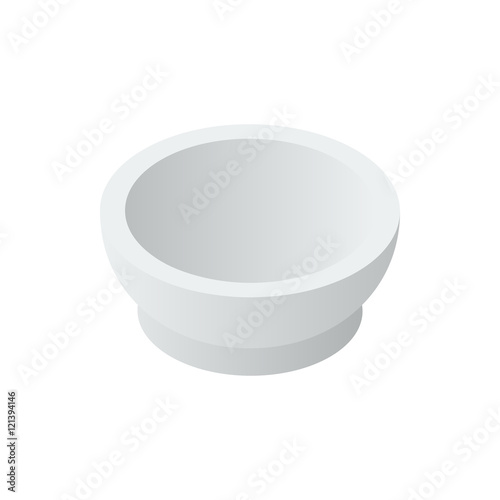 pialat isometric icon isolated on white background