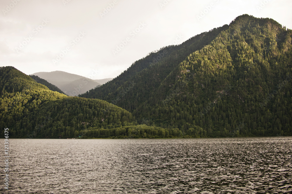 Teletskoye lake. Altai mountains. Russia
