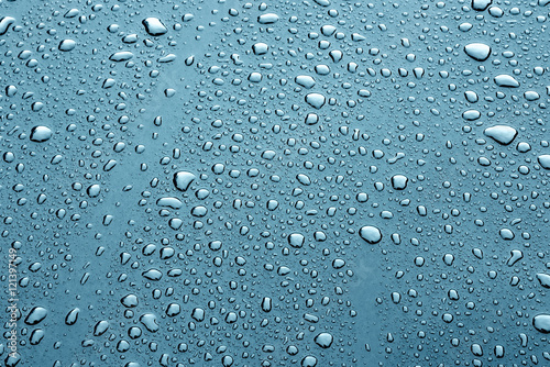 Water Drops on a Polished Car