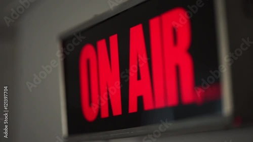 Studio Indicator On-Air Turn On