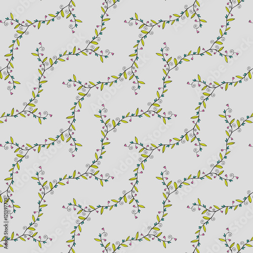 Flower seamless background