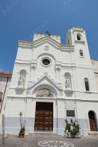 Church in Pizzo town  Calabria  Italy  
