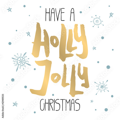 Decorative Xmas Card