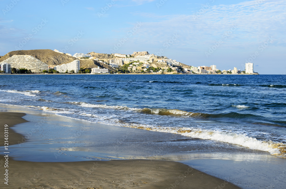 Playa de Cullera, Valencia, España Playa de Cullera, Valencia, España