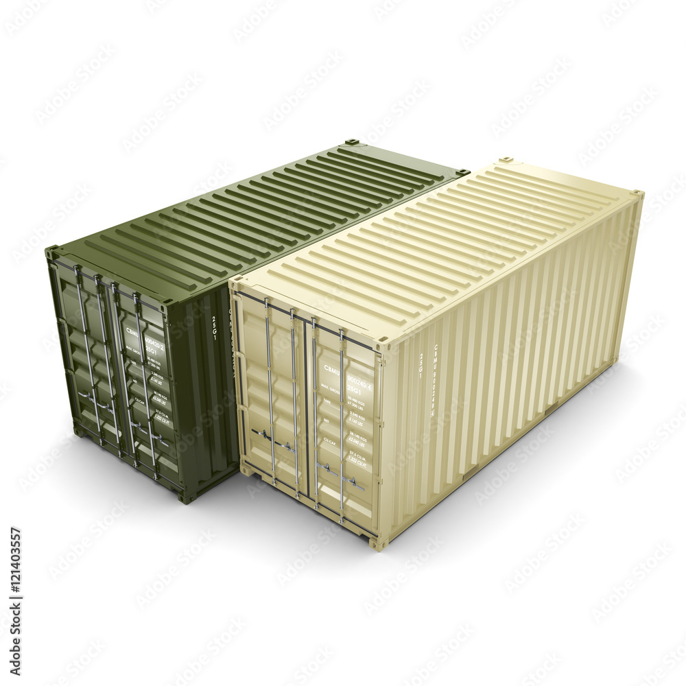 3D rendering container 3D rendering container
