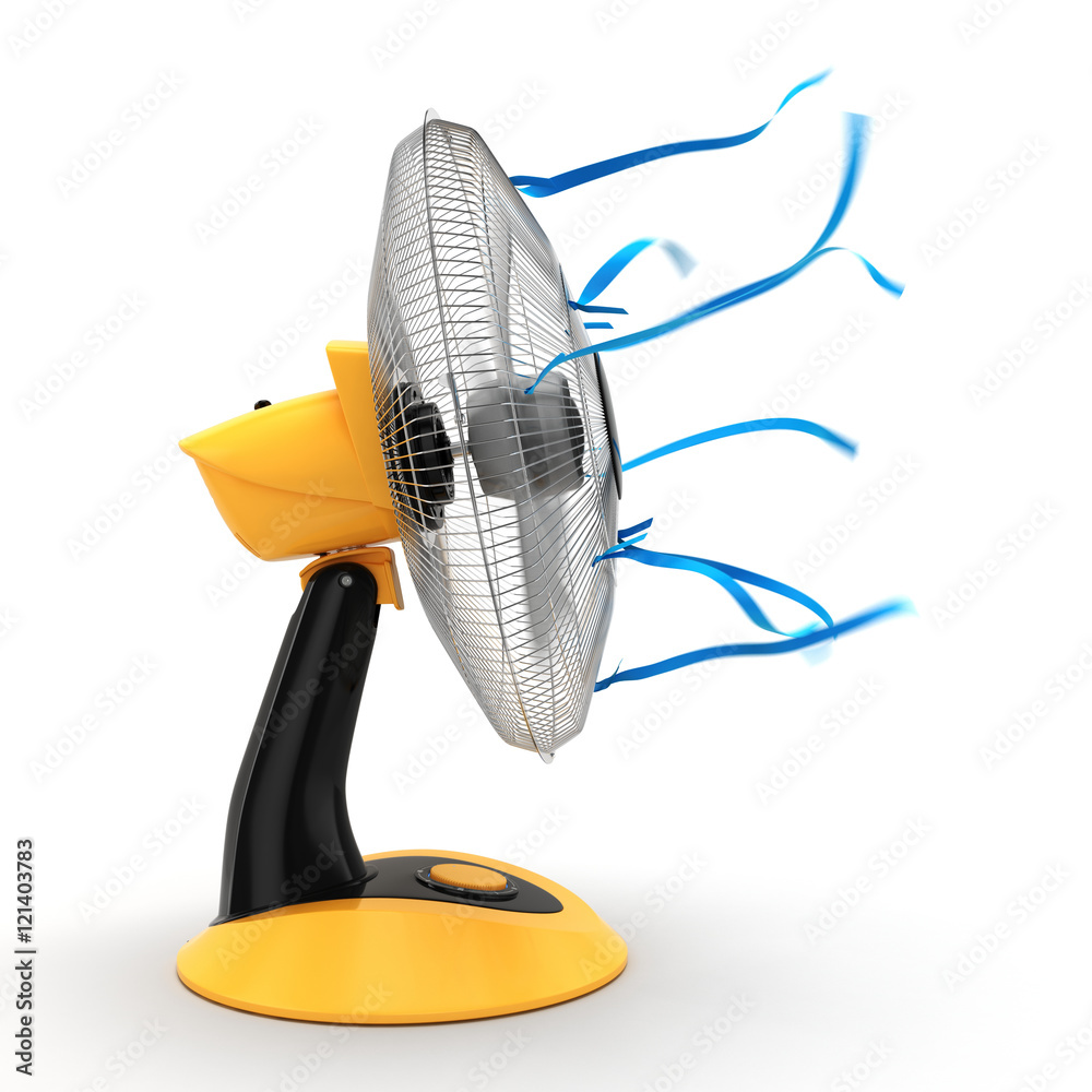 3D rendering fan 3D rendering fan