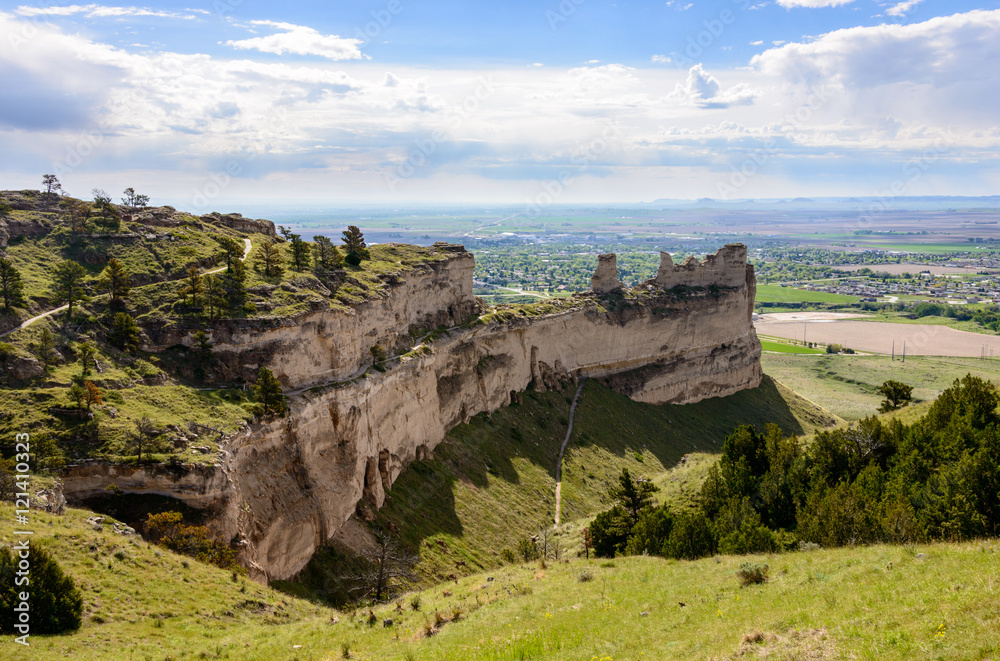Fototapeta premium Scotts Bluff National Monument